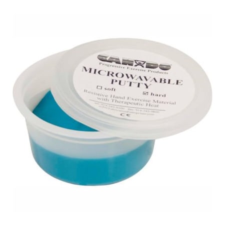 Fabrication Enterprises Theraputty Microwaveable Exercise Putty, Firm, Blue, 2 Ounce 299774